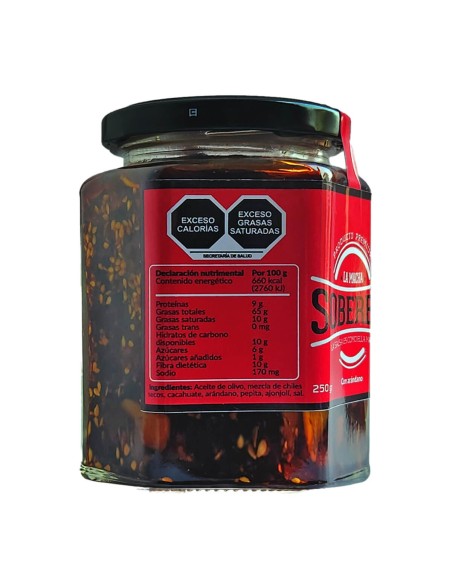 Salsa con arándanos