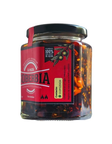 Salsa con arándanos